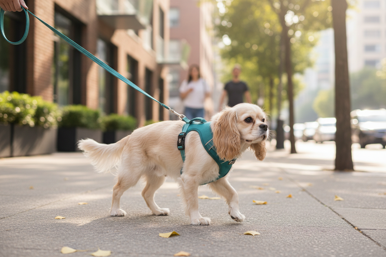 ¿Cómo elegir un arnés antitirones para perros pequeños?