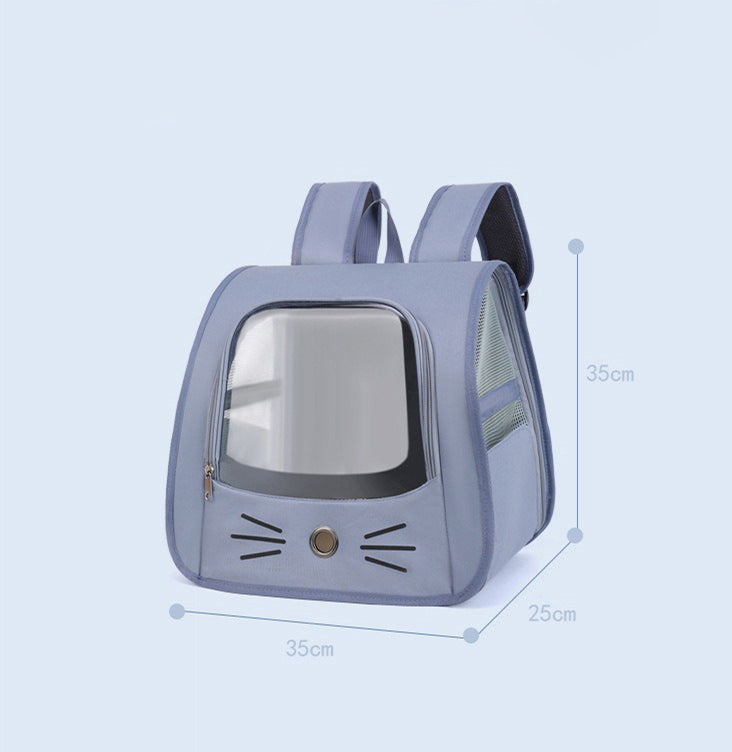 Mochila Aventurera – Transportadora Cómoda para Gatos y Perros Pequeños