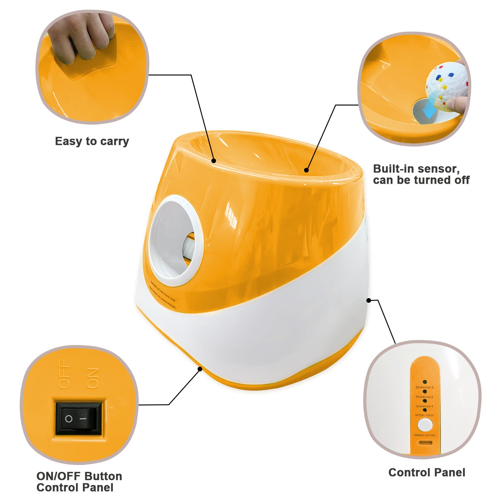 Juega, Entrena y Corre – Lanzador de Tenis para Peludos